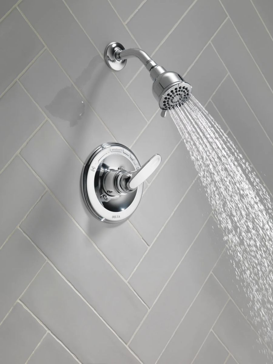 DELTA Foundations Monitor 13 Series Shower Trim — Chrome