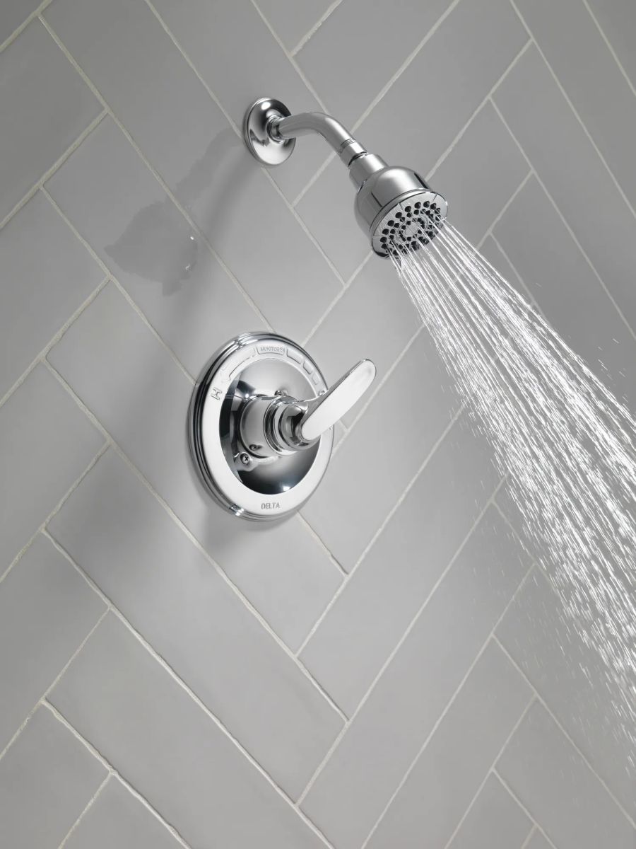 DELTA Foundations Monitor 13 Series Shower Trim — Chrome