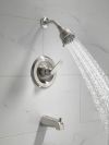 DELTA Foundations Monitor 13 Series Tub & Shower Trim — Stainless