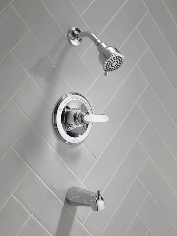 DELTA Foundations Monitor 13 Series Tub & Shower Trim — Chrome