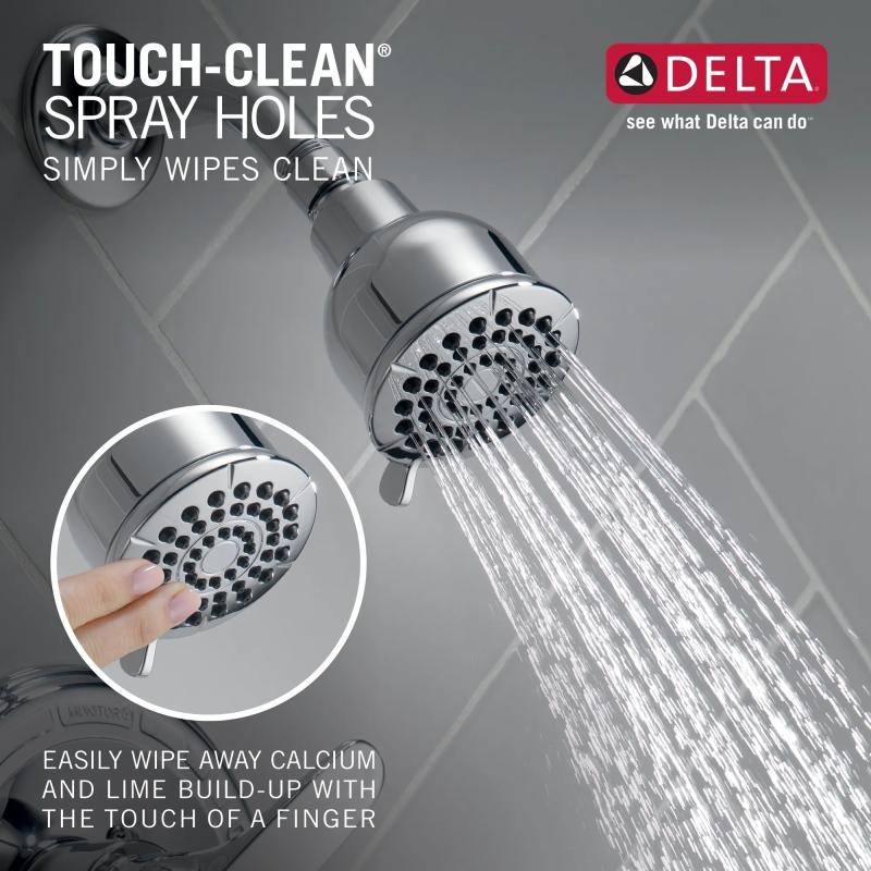 DELTA Foundations Monitor 13 Series Tub & Shower Trim — Chrome