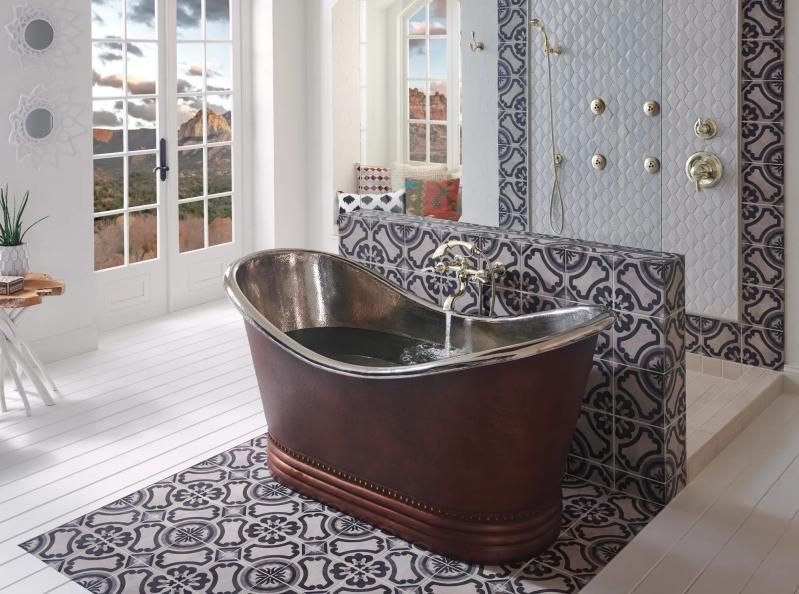 BRIZO Traditional Two-Handle Freestanding Tub Filler Body Assembly Trim - Less Handles — Polished Nickel