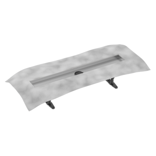 DELTA 24" Linear Shower Drain Rough — Not Applicable