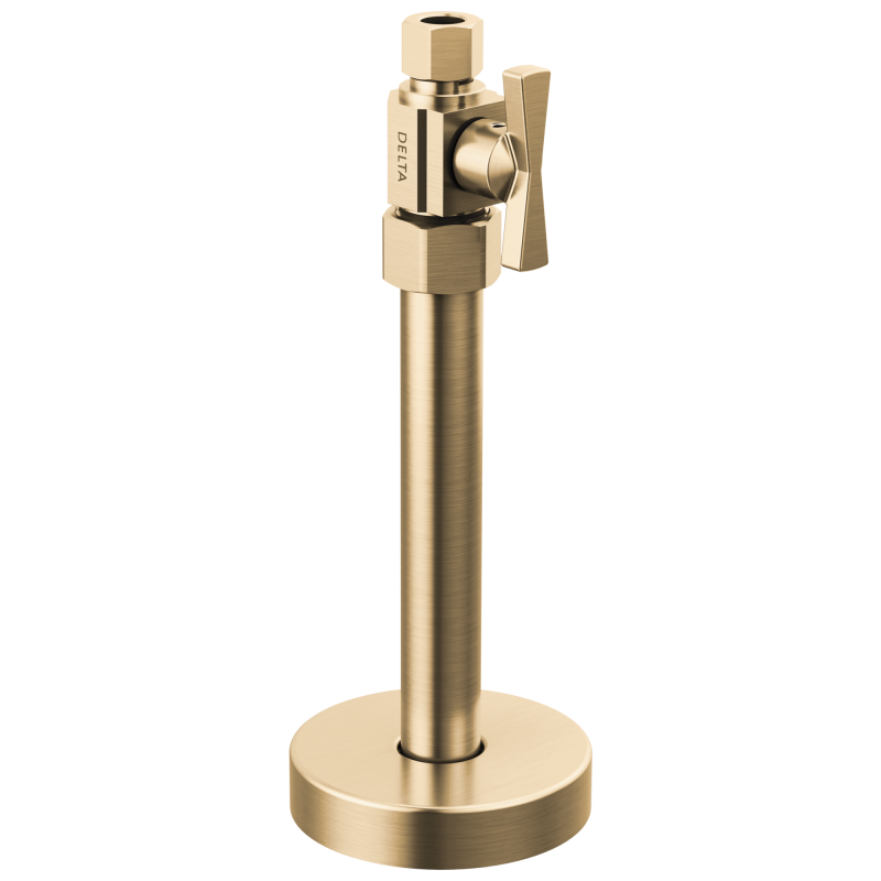 DELTA Straight Supply Stop Valve — Champagne Bronze