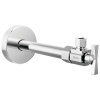 DELTA Angled Supply Stop Valve — Chrome