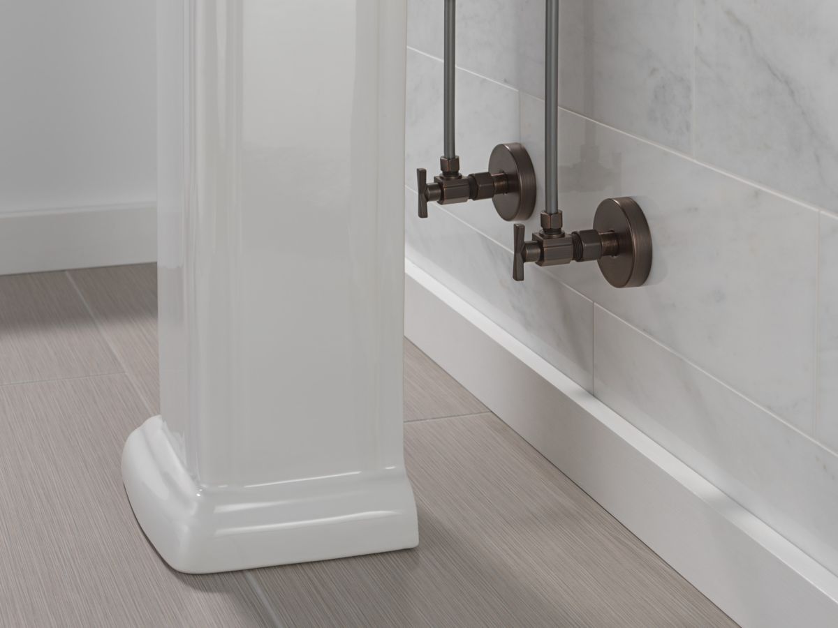 DELTA Angled Supply Stop Valve — Venetian Bronze