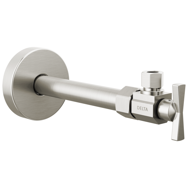 DELTA Angled Supply Stop Valve — Stainless