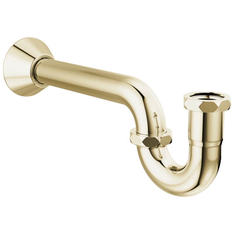 DELTA P-Trap — Polished Nickel