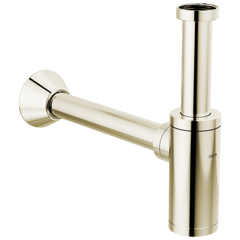 DELTA Bottle Trap — Polished Nickel