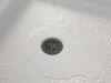 DELTA 4" Prefab Round Shower Drain — Matte Black