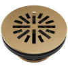 DELTA 4" Prefab Round Shower Drain — Champagne Bronze