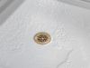 DELTA 4" Prefab Round Shower Drain — Champagne Bronze