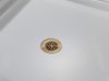 DELTA 4" Prefab Round Shower Drain — Champagne Bronze