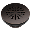 DELTA 4" Prefab Round Shower Drain — Venetian Bronze