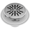 DELTA 4" Tile-In Round Shower Drain — Chrome