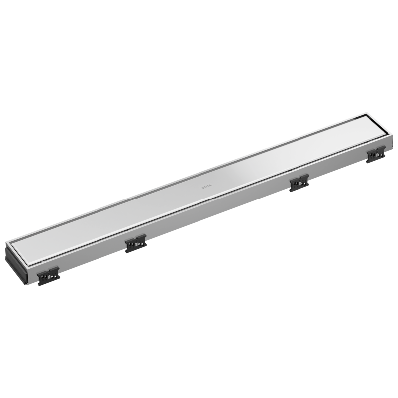DELTA 24" Reversible Linear Shower Drain Trim — Chrome