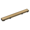 DELTA 24" Reversible Linear Shower Drain Trim — Champagne Bronze