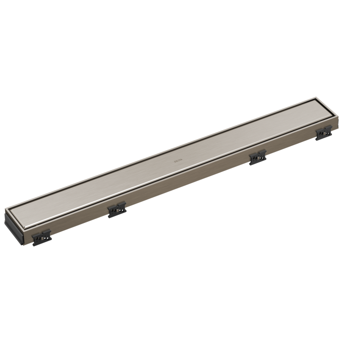 DELTA 24" Reversible Linear Shower Drain Trim — Stainless