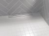 DELTA 24" Linear Shower Drain Wall Edge — Chrome