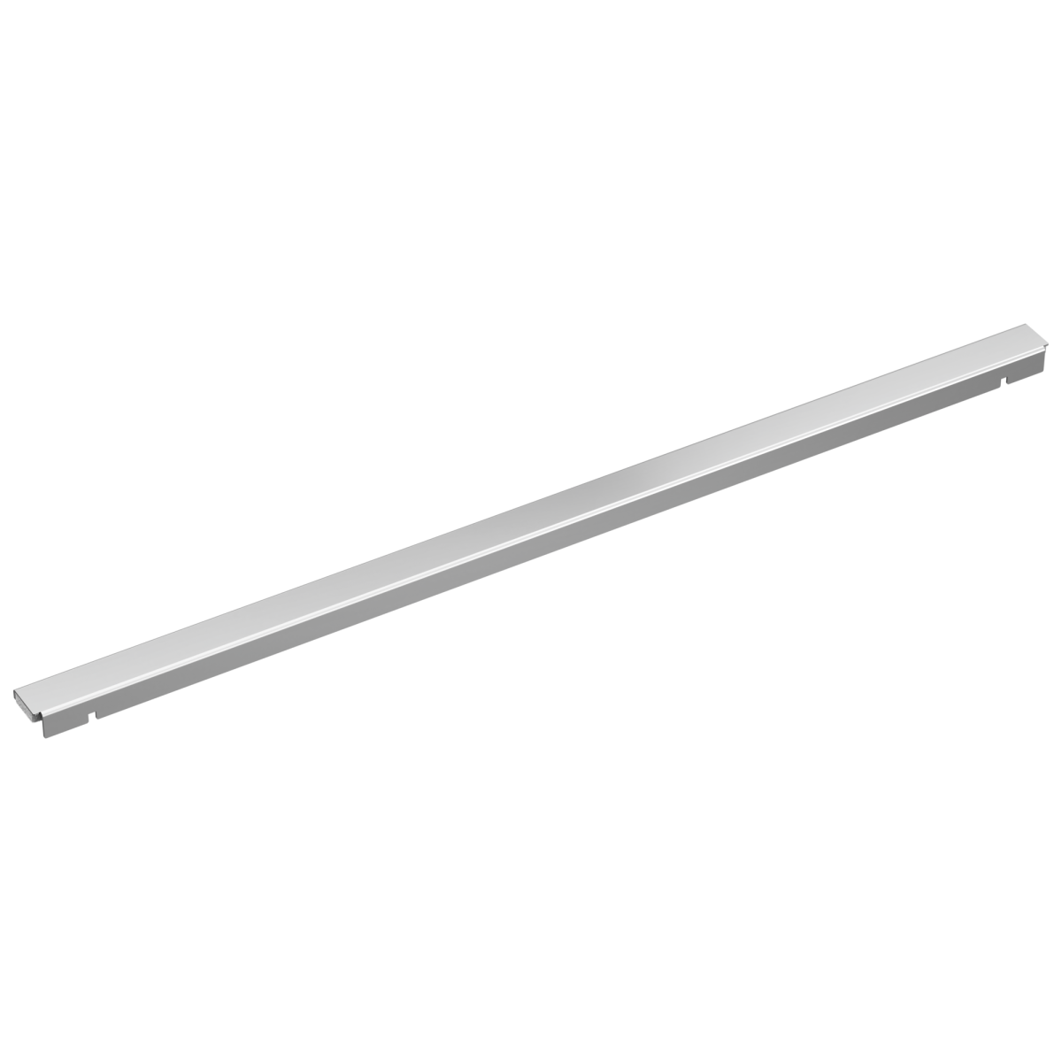 DELTA 24" Linear Shower Drain Wall Edge — Chrome