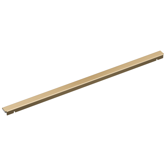 DELTA 24" Linear Shower Drain Wall Edge — Champagne Bronze