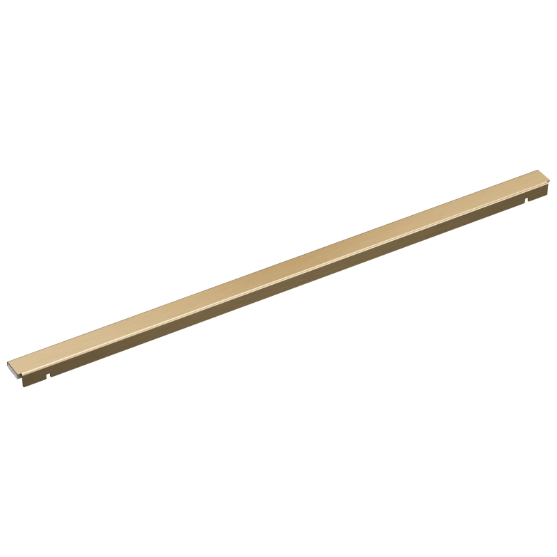 DELTA 24" Linear Shower Drain Wall Edge — Champagne Bronze