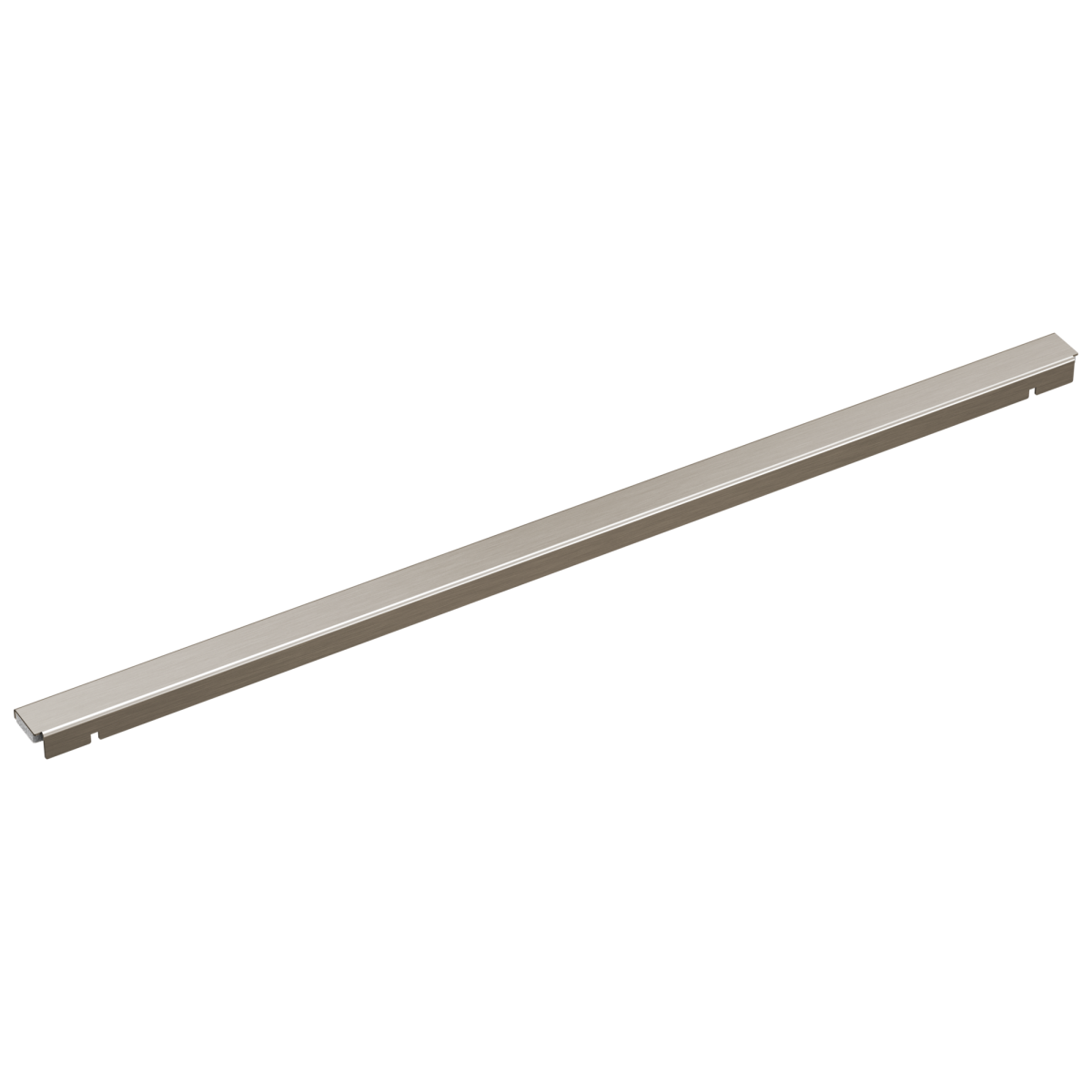 DELTA 24" Linear Shower Drain Wall Edge — Stainless