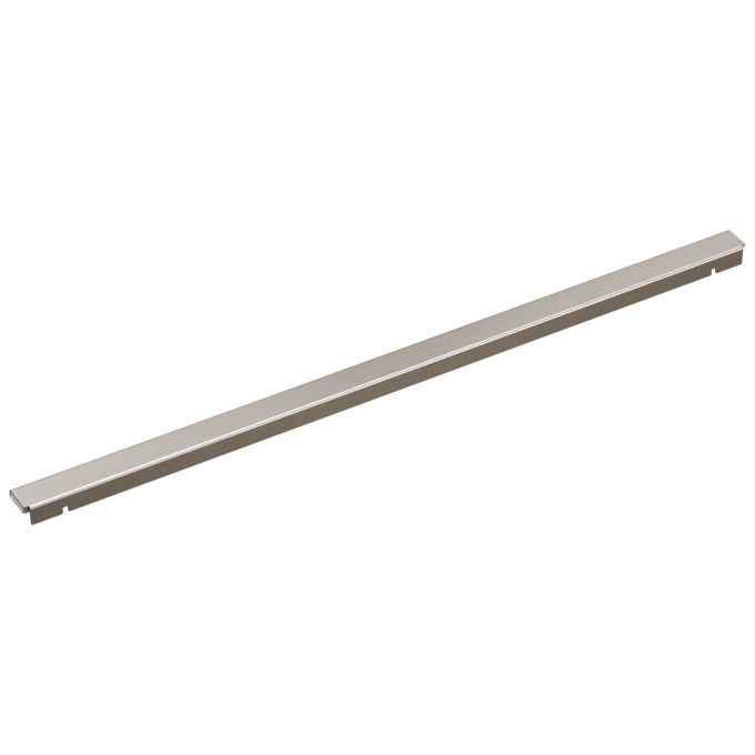 DELTA 24" Linear Shower Drain Wall Edge — Stainless