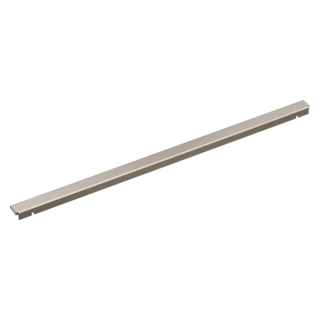DELTA 24" Linear Shower Drain Wall Edge — Stainless