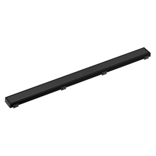 DELTA 36" Reversible Linear Shower Drain Trim — Matte Black