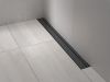 DELTA 36" Linear Shower Drain Wall Edge — Matte Black