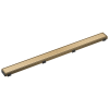 DELTA 36" Reversible Linear Shower Drain Trim — Champagne Bronze
