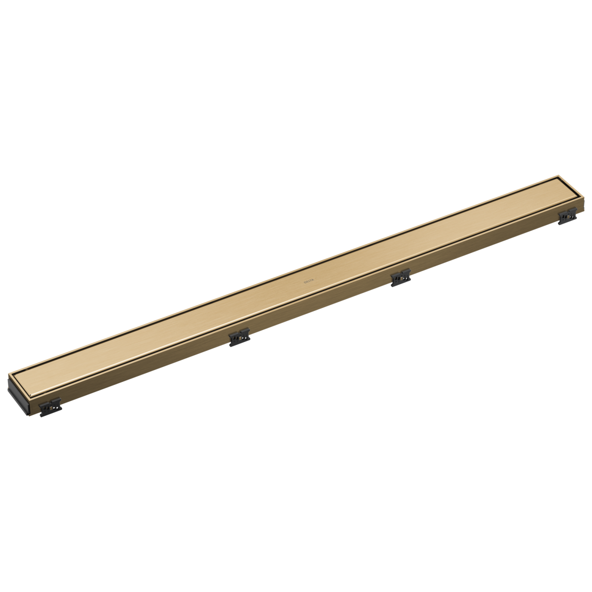DELTA 36" Reversible Linear Shower Drain Trim — Champagne Bronze