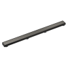 DELTA 36" Reversible Linear Shower Drain Trim — Black Stainless