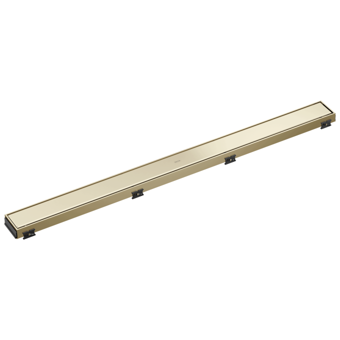DELTA 36" Reversible Linear Shower Drain Trim — Polished Nickel