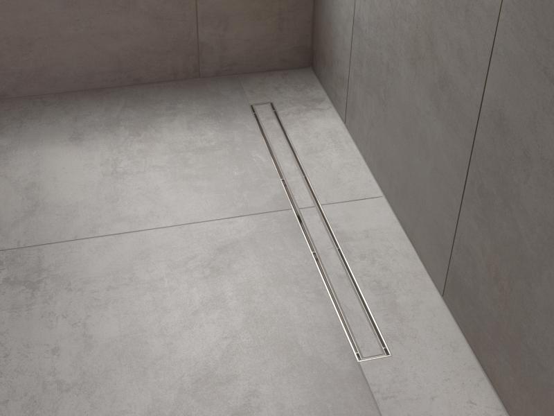 DELTA 36" Reversible Linear Shower Drain Trim — Stainless