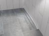 DELTA 36" Linear Shower Drain Wall Edge — Chrome