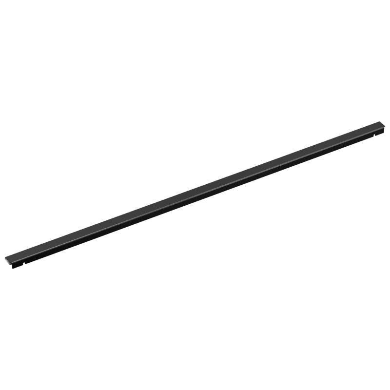 DELTA 36" Linear Shower Drain Wall Edge — Matte Black
