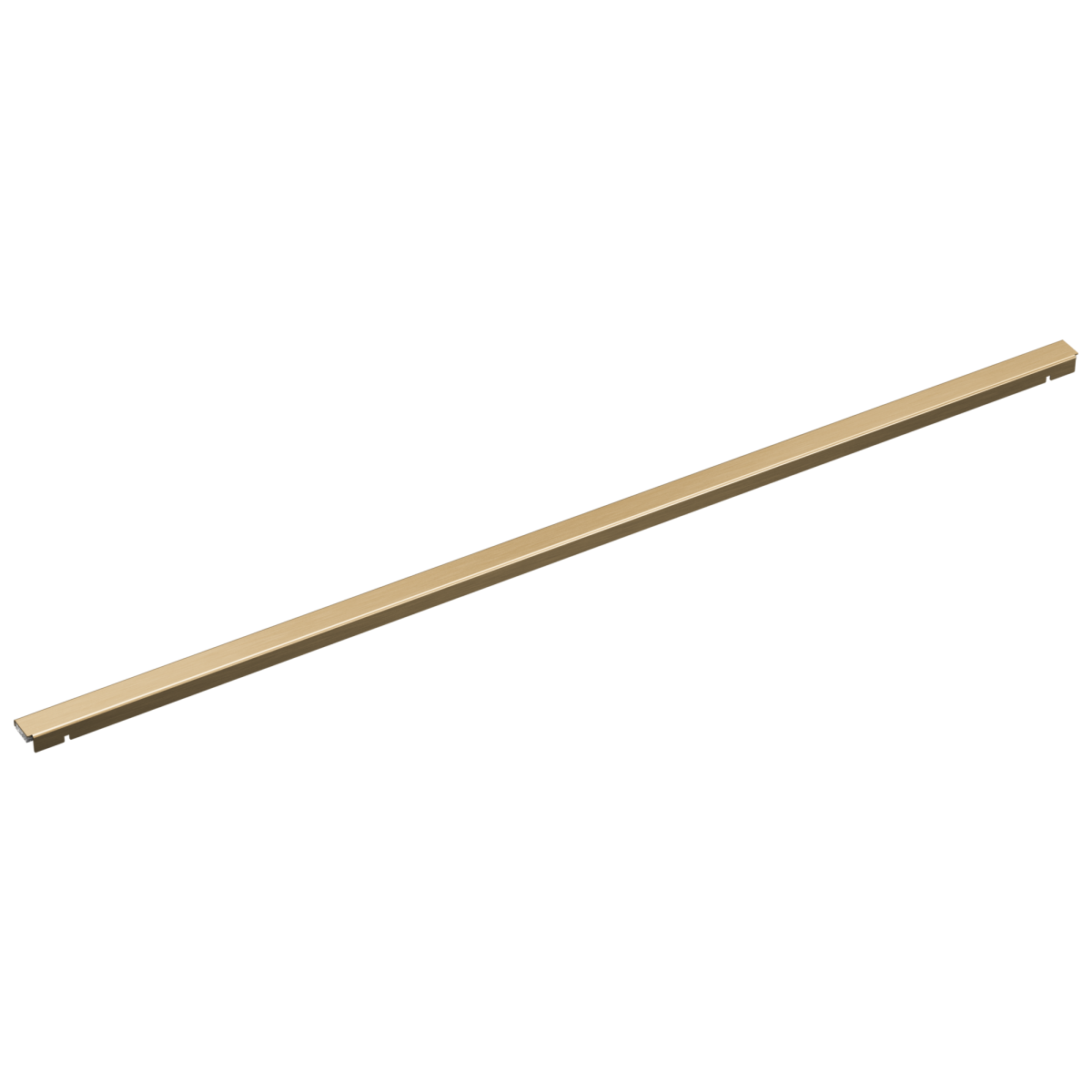 DELTA 36" Linear Shower Drain Wall Edge — Champagne Bronze