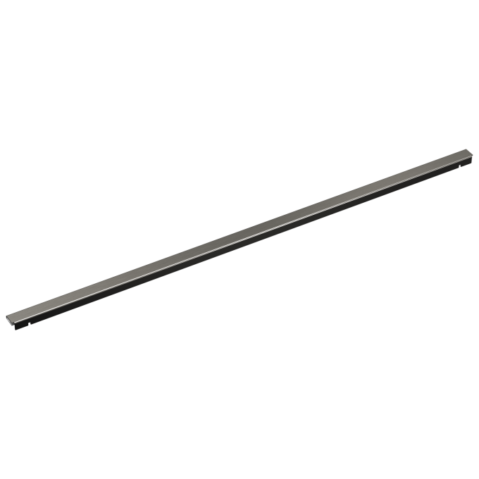 DELTA 36" Linear Shower Drain Wall Edge — Black Stainless