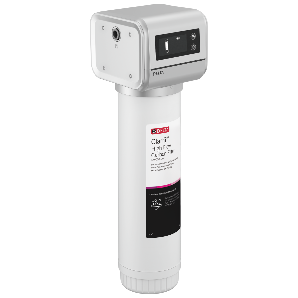 DELTA Clarifi High Flow High Capacity Under Sink Water Filtration System — Not Applicable