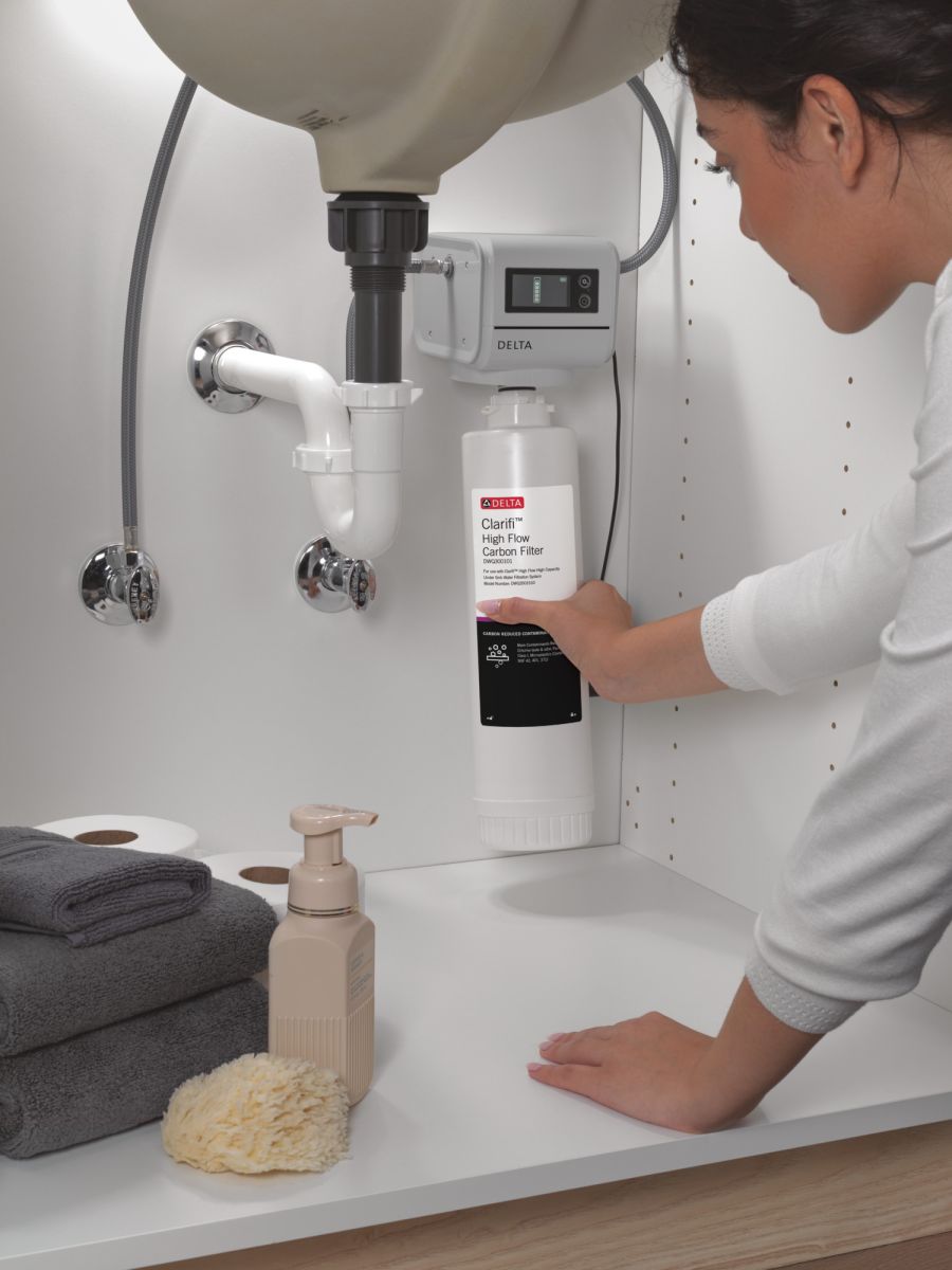 DELTA Clarifi High Flow High Capacity Under Sink Water Filtration System — Not Applicable