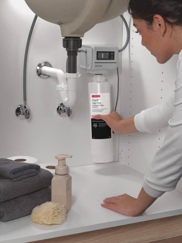 DELTA Clarifi High Flow High Capacity Under Sink Water Filtration System — Not Applicable