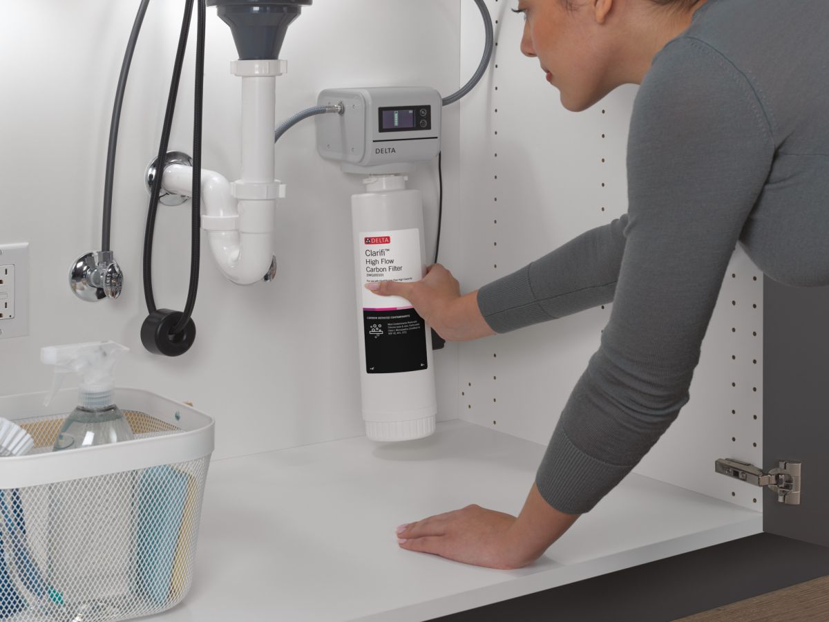 DELTA Clarifi High Flow High Capacity Under Sink Water Filtration System — Not Applicable