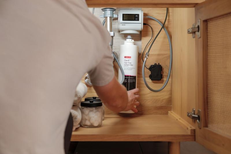 DELTA Clarifi High Flow High Capacity Under Sink Water Filtration System — Not Applicable