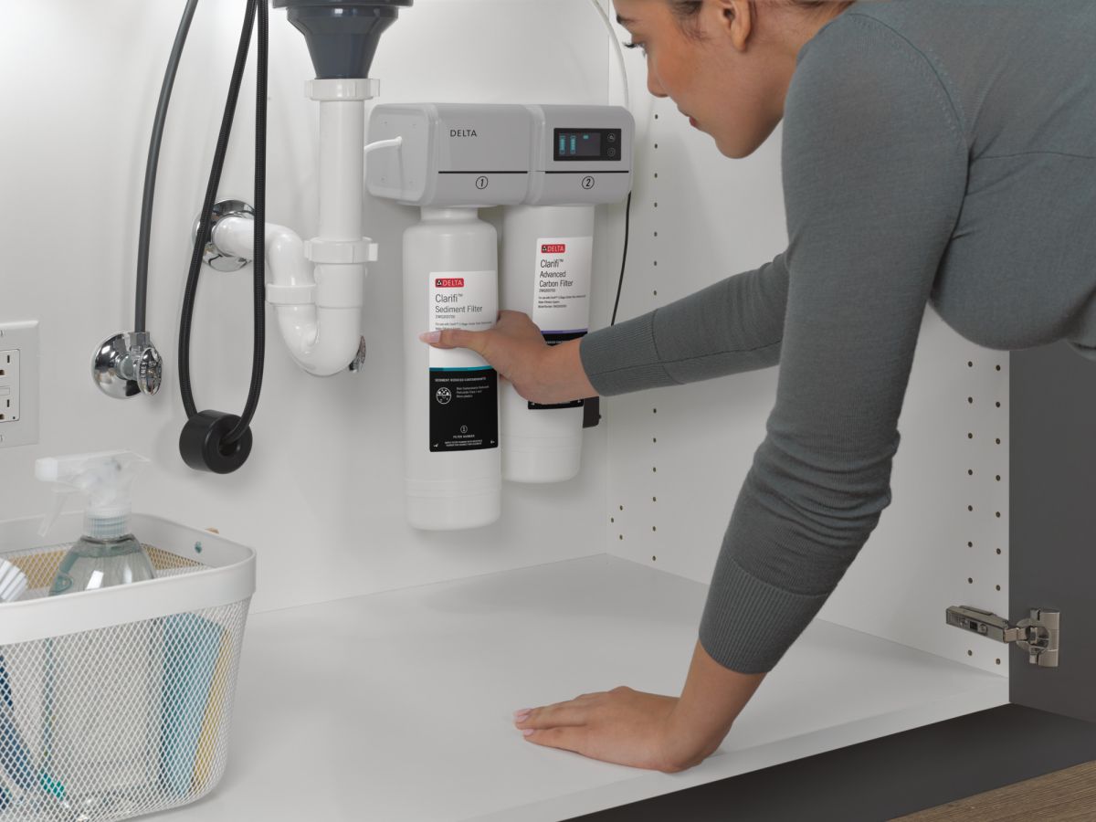 DELTA Clarifi 2-Stage Under Sink Advanced Water Filtration System — Not Applicable