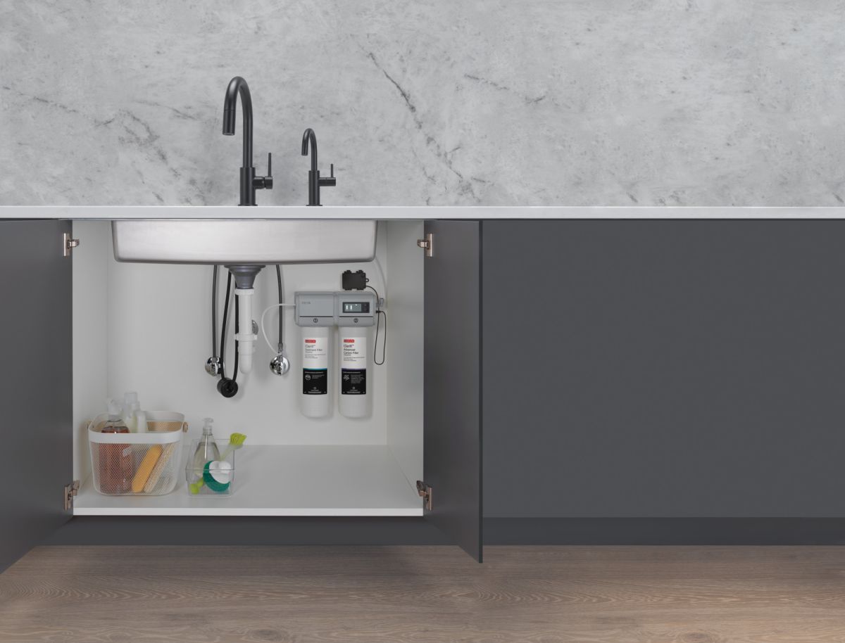 DELTA Clarifi 2-Stage Under Sink Advanced Water Filtration System — Not Applicable
