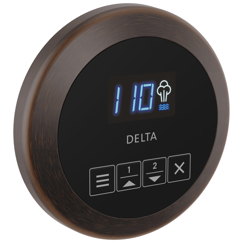 DELTA Universal Showering Components Round Steam Control — Venetian Bronze