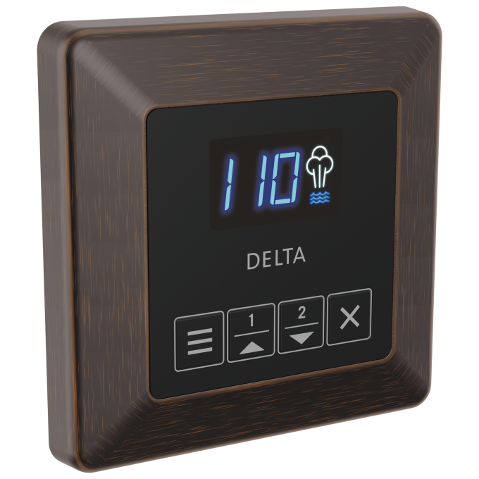 DELTA Universal Showering Components Square Steam Control — Venetian Bronze