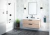 DELTA Trinsic Towel Ring — Matte Black